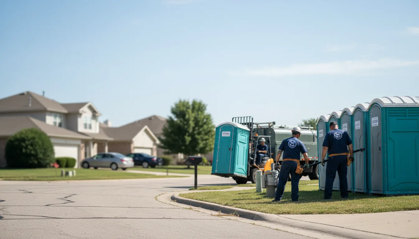 Porta Potty Rental in Geneseo, KS near me